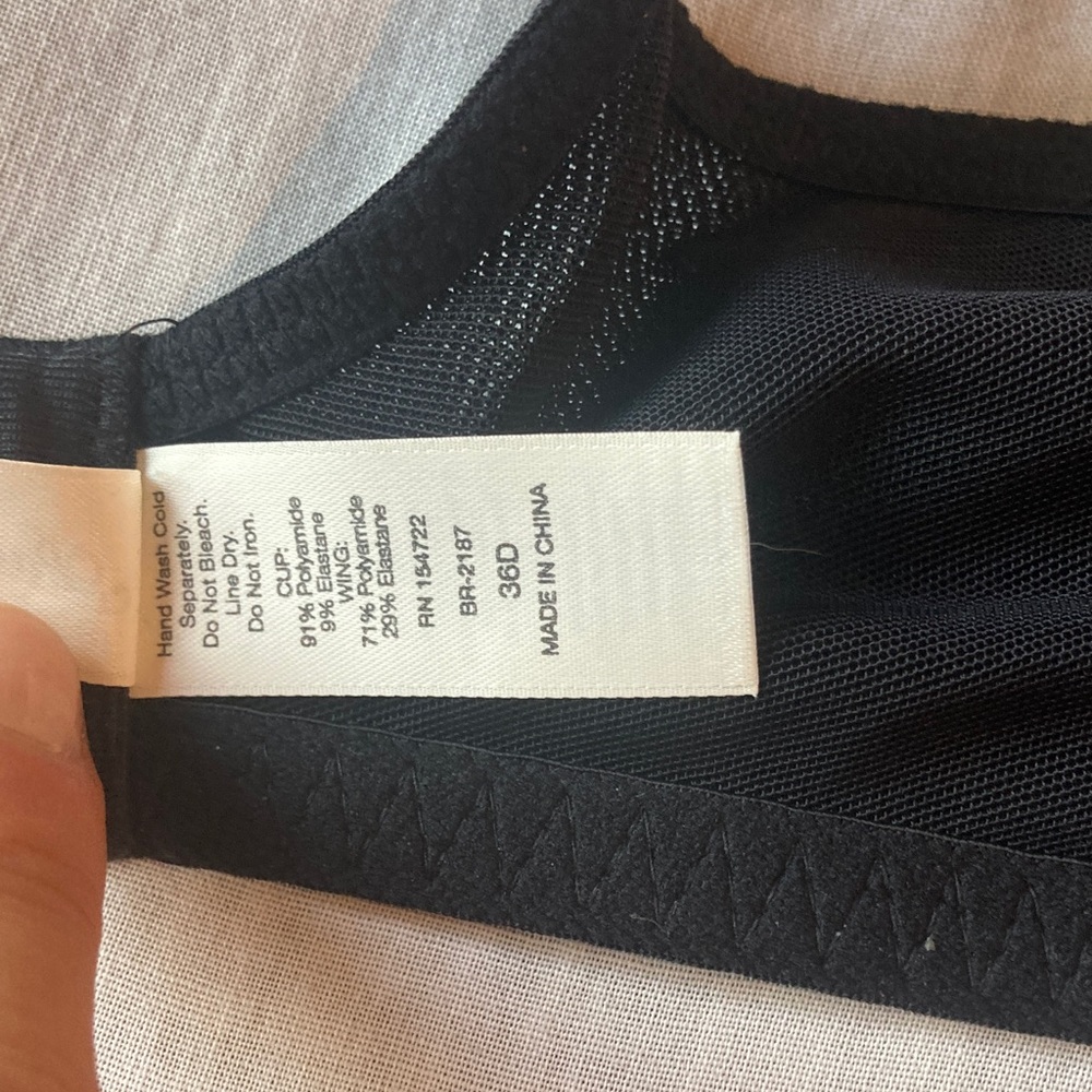 Padma Black Lace Bra - Picture 3 of 16